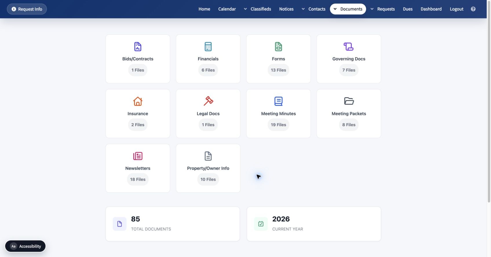 Find Documents screenshot